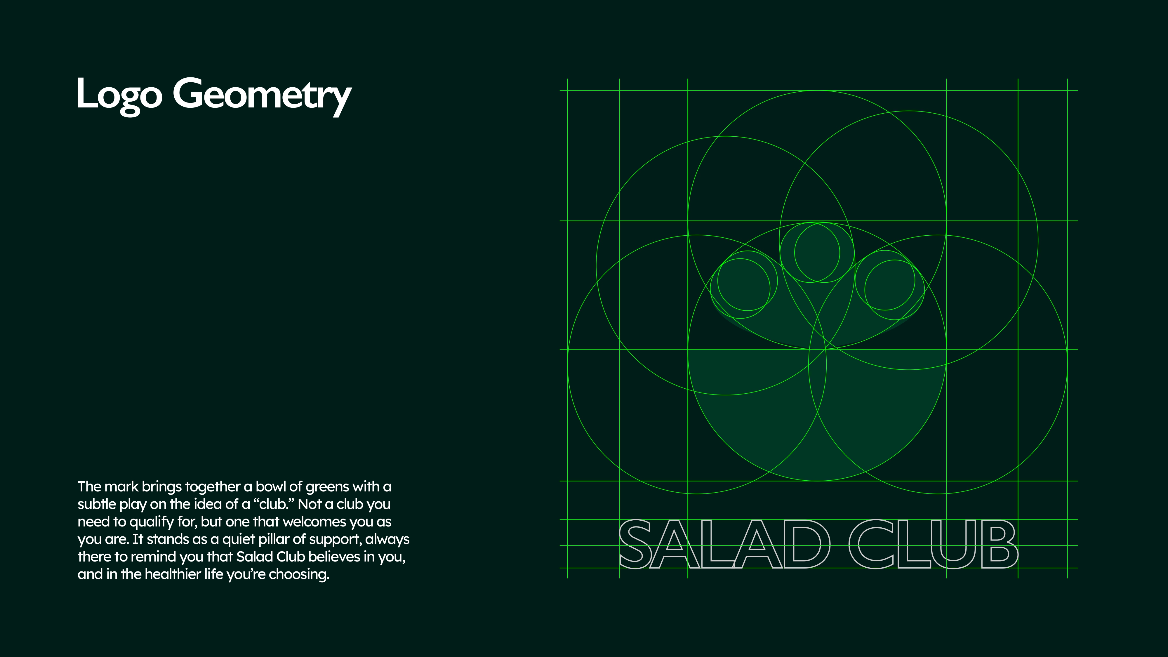 Salad Club brand guidelines — page 4